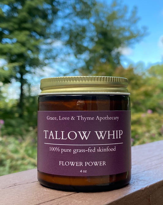 TALLOW WHIP | Flower Power | No Essential Oils