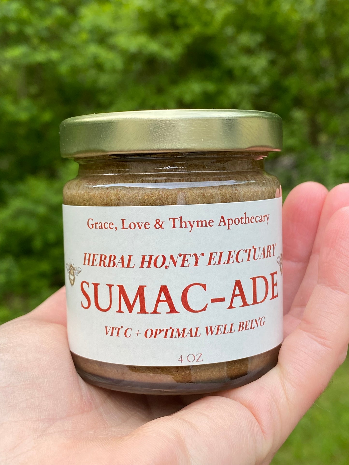 SUMAC-ADE ELECTUARY (HERB INFUSED HONEY)
