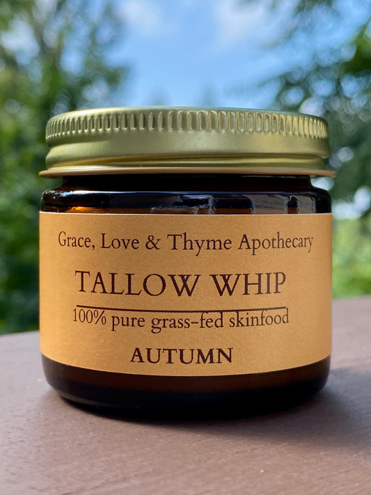 AUTUMN | Tallow Whip | No Essential Oils | 2 oz