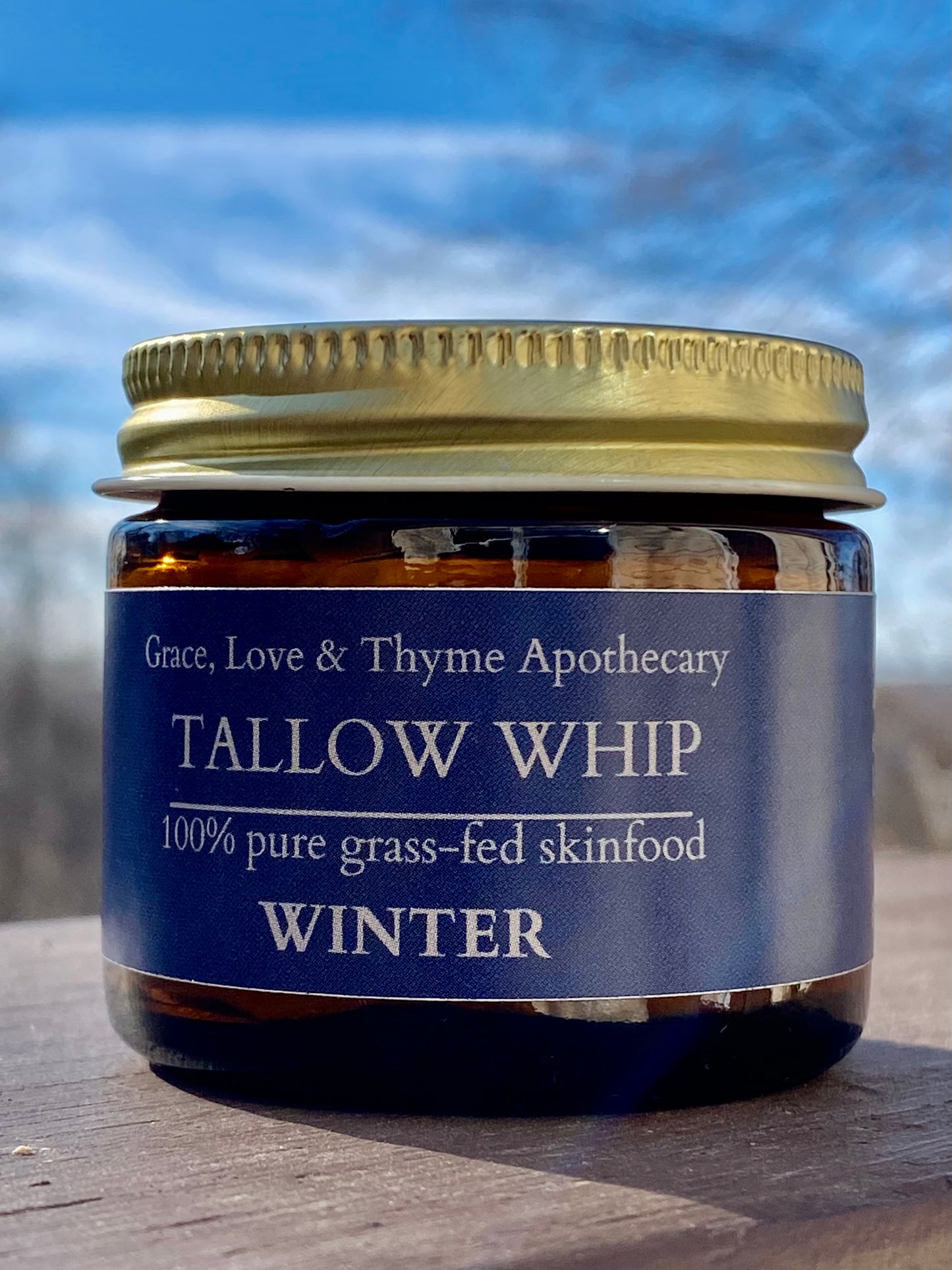 WINTER | Tallow Whip | No Essential Oils | 2 oz