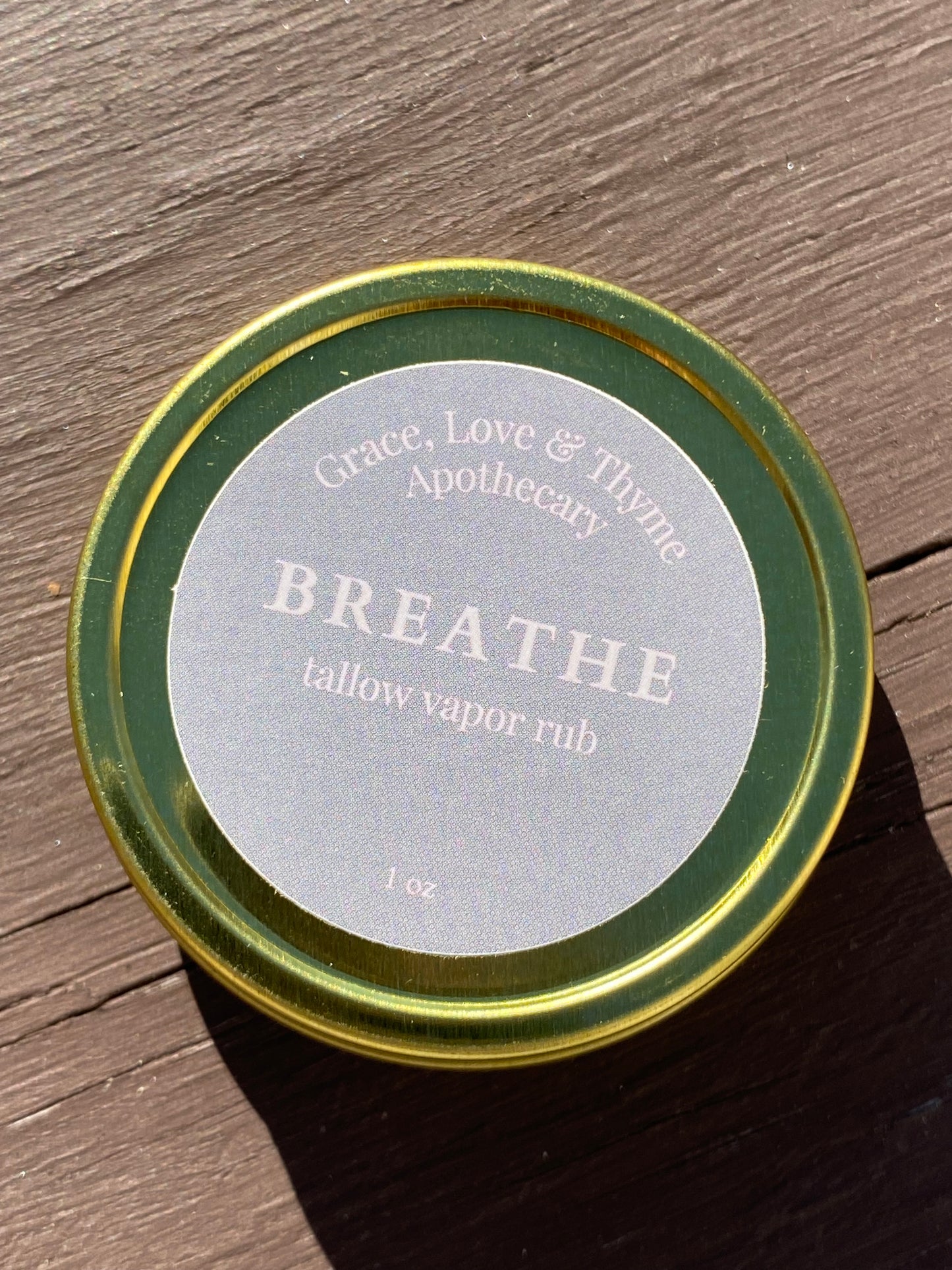 BREATHE | TALLOW VAPOR RUB