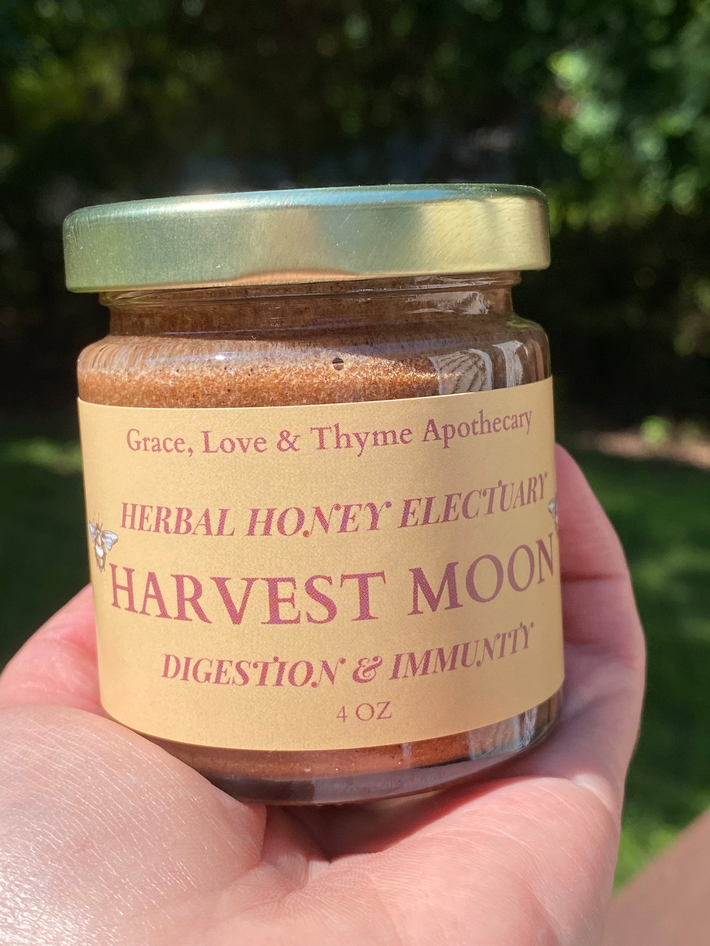 HARVEST MOON ELECTUARY | herb infused raw honey