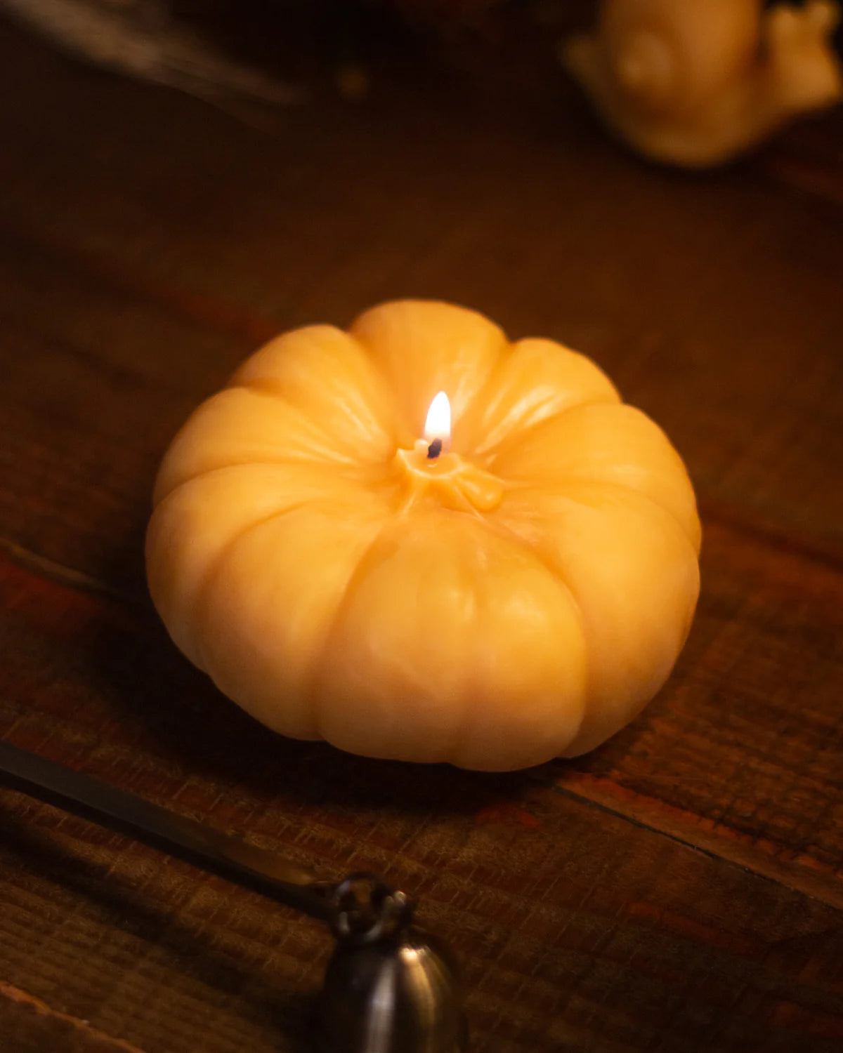 Pumpkin Beeswax Candle