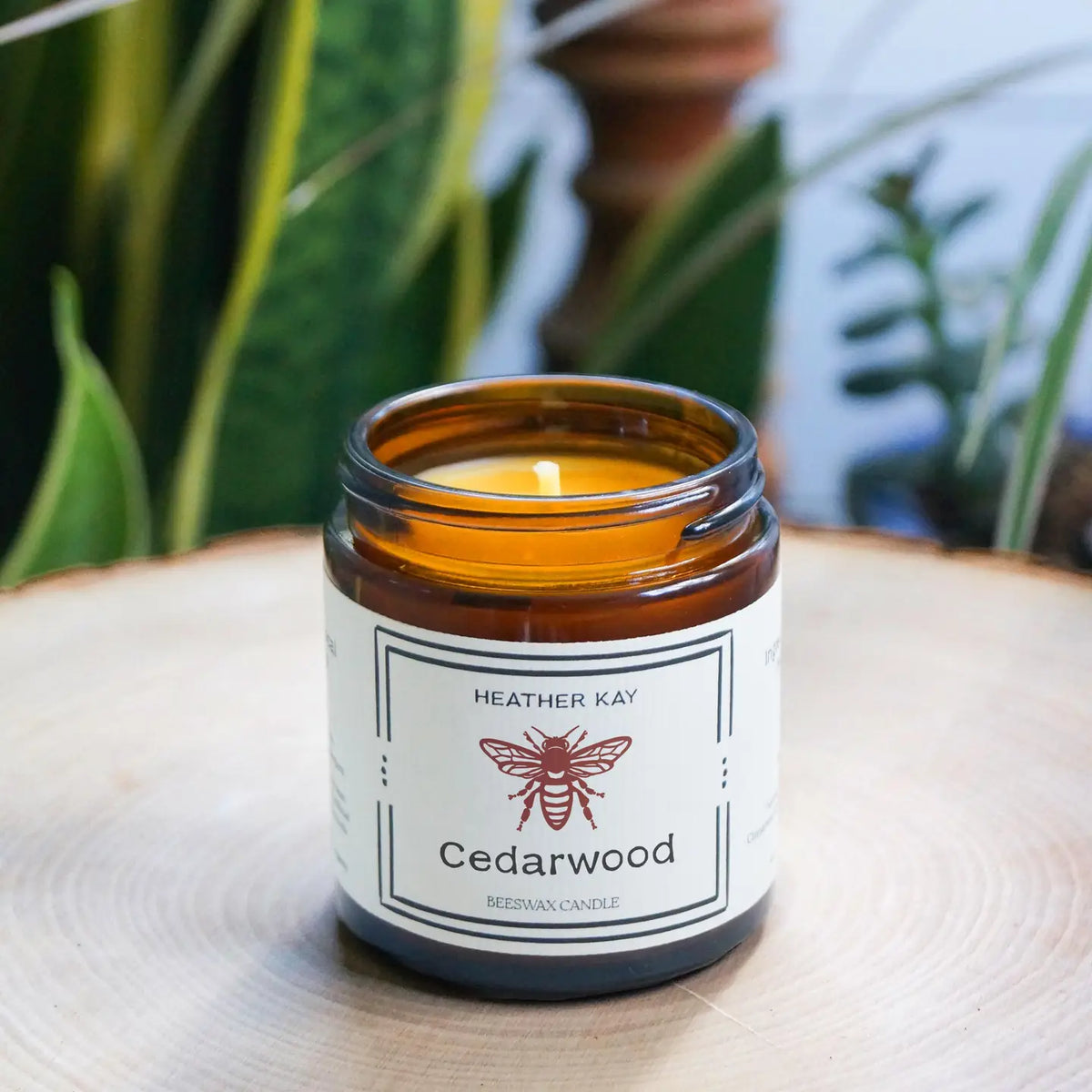 Cedarwood Beeswax Candle