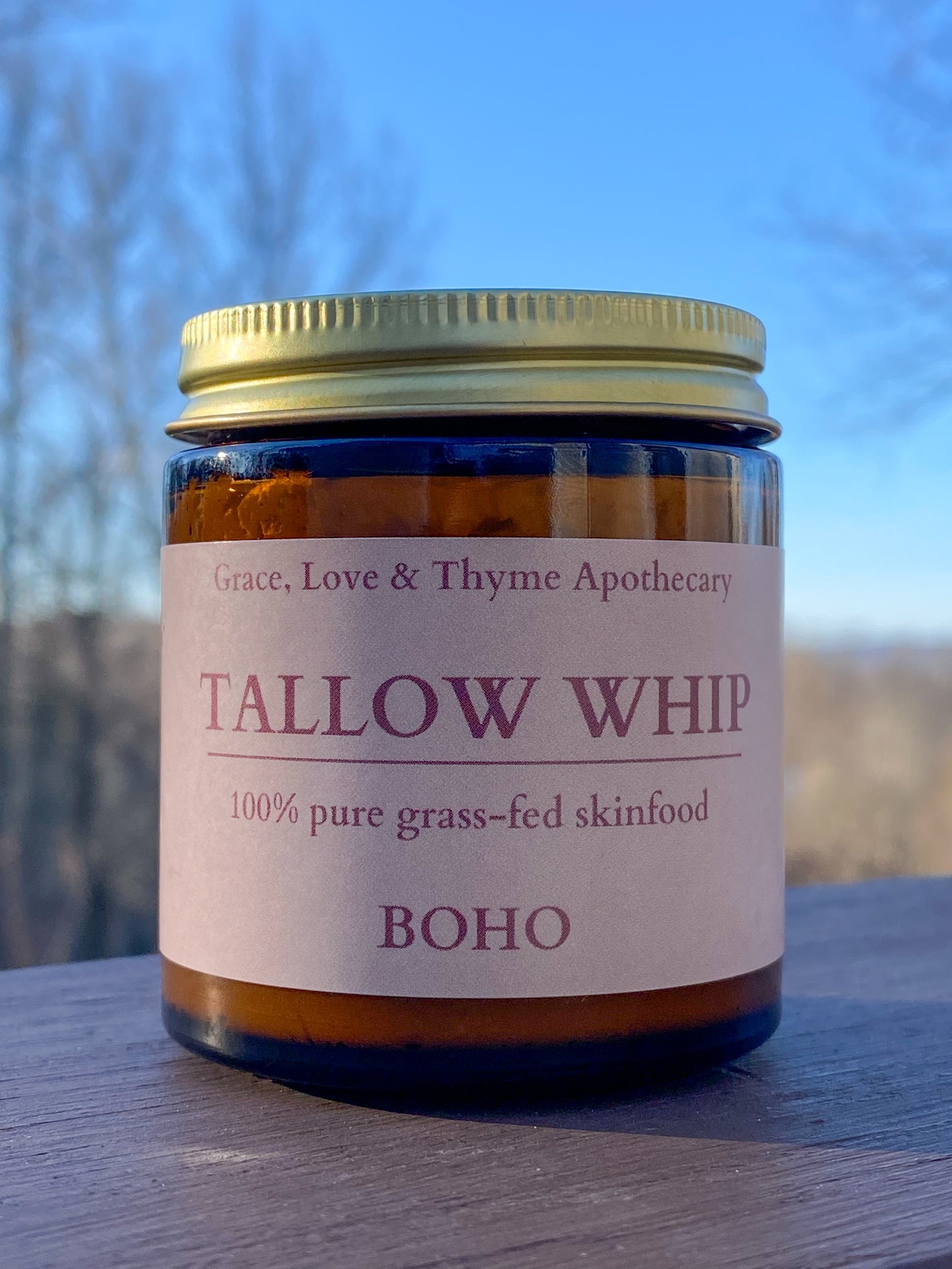 BOHO | Tallow Whip | No Essential Oils | 4 oz